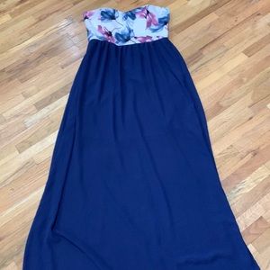 Strapless Maxi Dress!